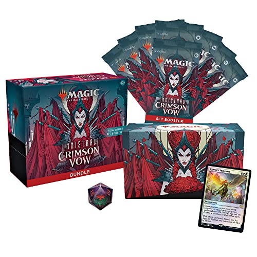 Magic The Gathering Innistrad: Crimson Vow Bundle, 8 Set Boosters & Accessories C90620000 von Magic The Gathering