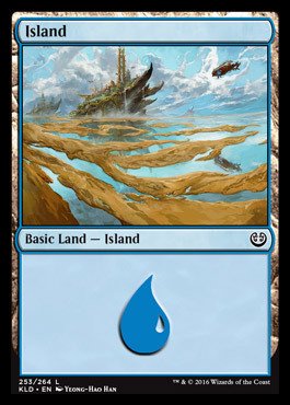 Magic The Gathering - Island (253) - Kaladesh von Magic: The Gathering