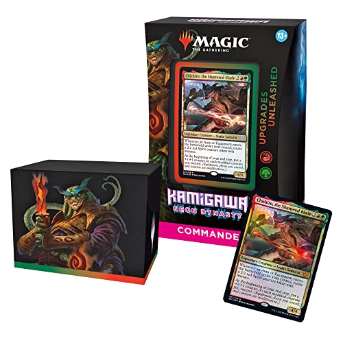 Magic The Gathering Kamigawa: Neon Dynasty Commander Deck Upgrades Unleashed (Red-Green) von Magic The Gathering