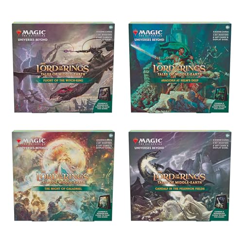 Magic The Gathering - Lord of The Rings: Tales of Middle-Earth Scene Box (4ct Carton) von Magic The Gathering