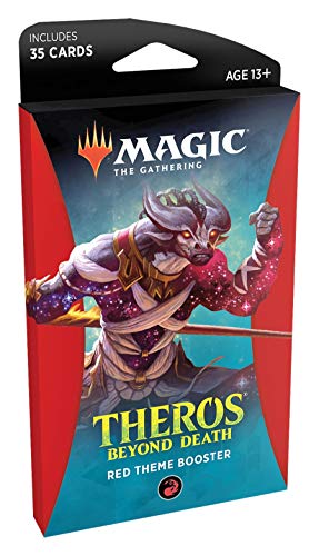 Magic The Gathering MTG Theros Beyond Death Theme Booster Pack Englisch - rot-red-gebirge-Mountain von Magic The Gathering