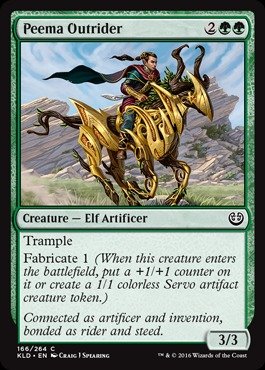Magic The Gathering - Peema Outrider (166/264) - Kaladesh - Foil von Magic The Gathering