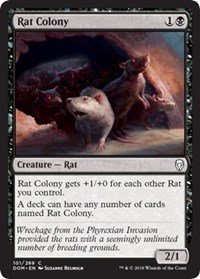 Magic The Gathering - Rat Colony - Colonia di Ratti - Dominaria Magic The Gathering - Rat Colony - Colonia di Ratti - Dominaria von Magic: The Gathering