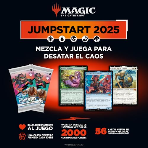 Magic The Gathering Set mit 2 Umschlägen – Jumpstart Fundamente – Kombinieren Sie sie, um 1 Jumpstart Deck zu erhalten Magic The Gathering Set mit 2 Umschlägen – Jumpstart Fundamente – Kombinieren Sie sie, um 1 Jumpstart Deck zu erhalten von Wizards of the Coast