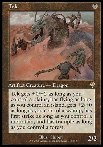 Magic The Gathering - Tek - Invasion - Foil von Magic The Gathering