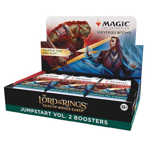 Magic The Gathering The Lord of The Rings: Tales of Middle-Earth présentoir boosters Jumpstart Vol. 2 (18) *Anglais* von Magic The Gathering