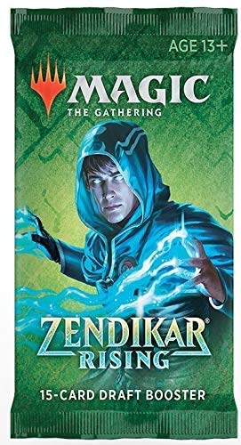 Magic The Gathering Zendikar Rising 15 Karten Draft Booster Pack von Magic The Gathering