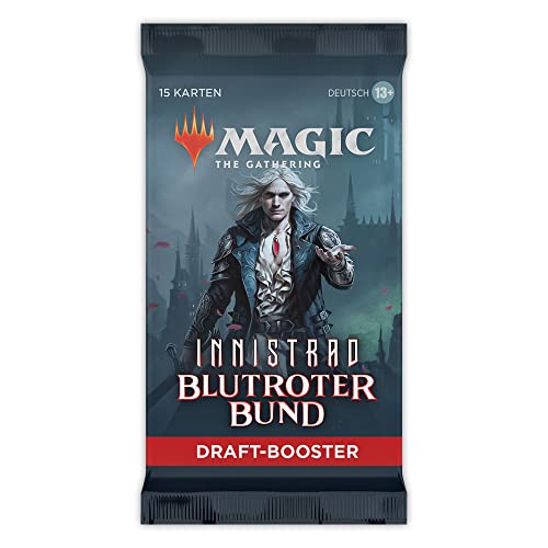 Magic the Gathering Innistrad Blutroter Bund - Draft-Booster Packung mit 15 Karten - deutsch von Magic The Gathering