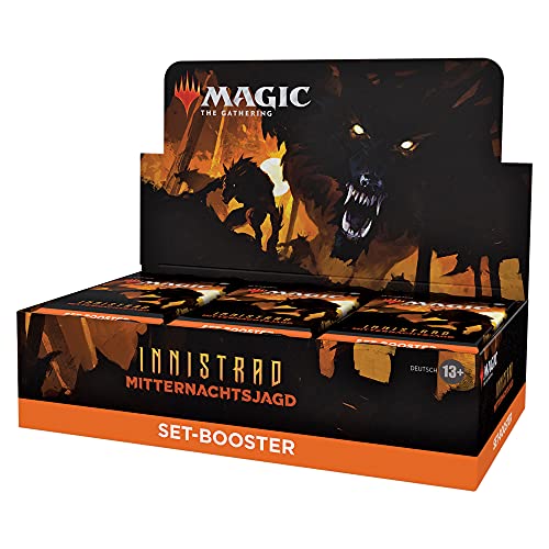 Magic the Gathering Innistrad: Mitternachtsjagd-Set Display, 30 Booster (Deutsche Version) von Magic The Gathering