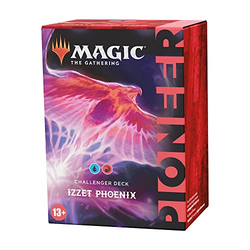 Magic the Gathering Pioneer Challenger Deck 2022 - Izzet Phoenix (Blue-Red - Englische Version), Multi, D22110000 von Magic The Gathering