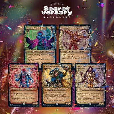 Magic the Gathering Secret Lair Showcase: The Lost Caverns of Ixalan Non-Foil Edition (5 Cards) von Magic The Gathering