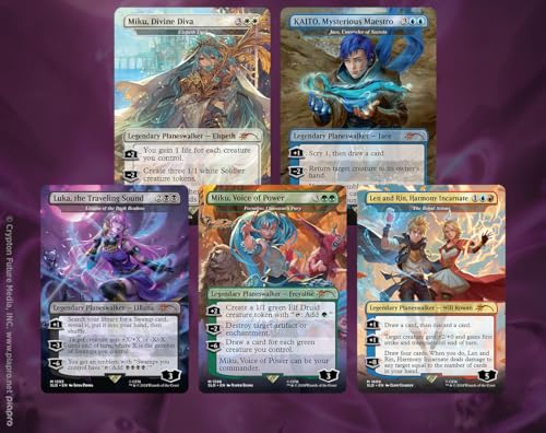 Magic the Gathering Secret Lair X Hatsune Miku: Electric Entourage Non-Foil Edition (Japanisch) von Magic The Gathering