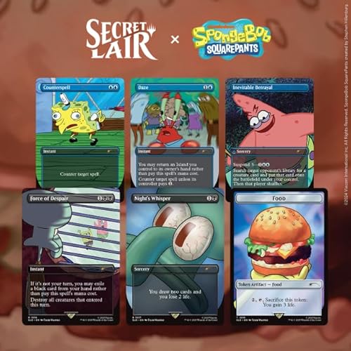 Magic the Gathering Secret Lair x Spongebob Schwammkopf: Internet Sensation (Folie) von Magic The Gathering