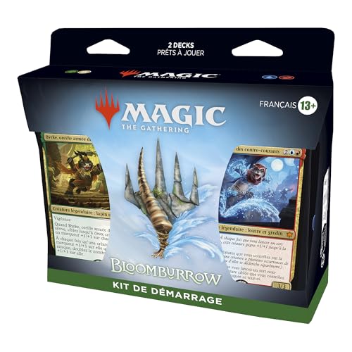 Magic: The Gathering Bloomburrow Starter-Set | 2 Decks Spielbereit (französische Version) von Magic The Gathering