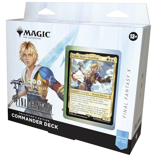 Magic: The Gathering Collector’s Edition FINAL FANTASY X Commander-Deck – Konter-Blitz (Englische Version) von Magic The Gathering