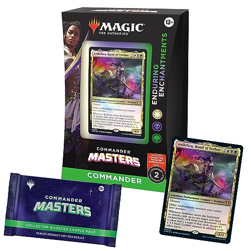 Magic: The Gathering Commander Masters Commander Deck - Enduring Enchantments (2-Card Collector Booster Sample Pack - Englische Version) von Magic The Gathering