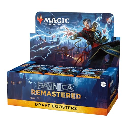 Magic: The Gathering Ravnica Remastered Draft-Booster-Display – 36 Booster (540 Magic-Karten) (Englische Version) von Magic The Gathering