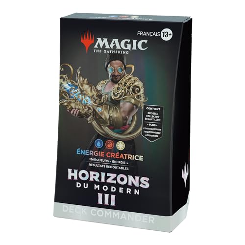Magic: The Gathering Deck Commander Horizons du Modern 3 – kreative Energie (französische Version) von Magic The Gathering