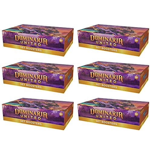 Magic: The Gathering Dominaria United Case of 6 Set Booster Boxes von Magic The Gathering