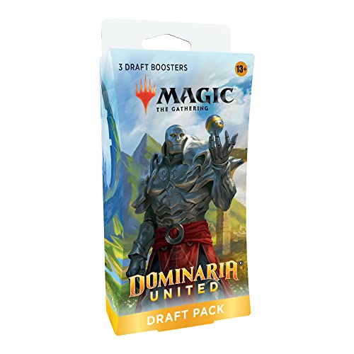 Magic: The Gathering Dominarias Bund 3-Booster-Draft-Pack (Englische Version) von Magic The Gathering