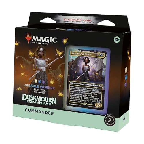 Magic: The Gathering Duskmourn: Haus des Schreckens Commander-Deck – Wunderwirkerin (Englische Version) von Magic: The Gathering