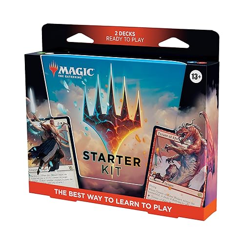 Magic: The Gathering Einsteigerpaket 2023 – Spielen lernen mit 2 spielfertigen Decks + 2 Codes, um online zu spielen (Fantasy-Kartenspiel für 2 Spieler) (Englische Version) von Magic The Gathering