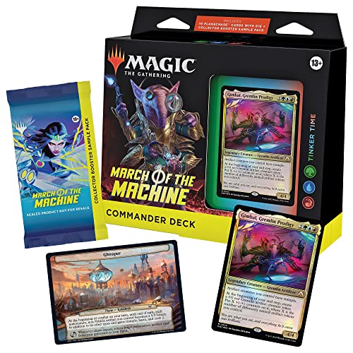 Magic: The Gathering March of the Machine Commander Deck 5 & Collector Booster Sample Pack (Englische Version) von Magic The Gathering