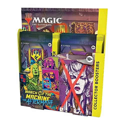 Magic: The Gathering March of the Machine: The Aftermath Collector Booster Box, 12 Packs (Englische Version) von Magic The Gathering