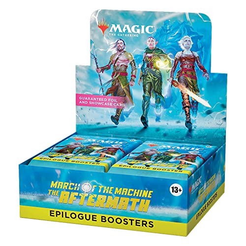 Magic: The Gathering Marsch der Maschine: Der Nachhall Epilog-Booster-Display, 24 Booster (120 Magic-Karten) (Deutsche Version) von Magic The Gathering