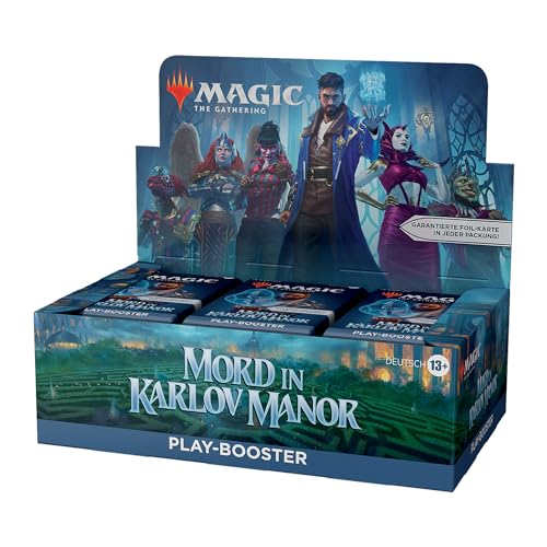 Magic: The Gathering – Mord in Karlov Manor Play-Booster-Display – 36 Booster (504 Magic-Karten) (deutsche Version) von Magic The Gathering