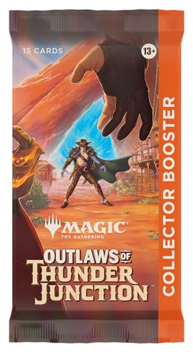 Magic: The Gathering – Outlaws von Thunder Junction Sammler-Booster-Display – 12 Booster (180 Magic-Karten) (English Version) von Magic The Gathering