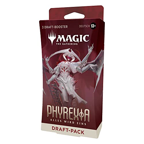Magic: The Gathering Phyrexia: Alles Wird eins 3-Booster-Draft-Pack (Deutsche Version) von Magic The Gathering