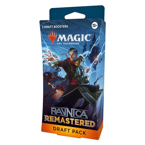 Magic: The Gathering Ravnica Remastered 3-Booster-Draft-Pack (45 Magic-Karten) (Englische Version) von Magic The Gathering