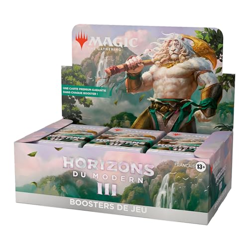 Magic: The Gathering Spiel-Booster Horizons du Modern 3 – 36 Booster (504 Zauberkarten) (französische Version) von Magic The Gathering