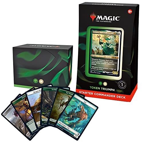 Magic: The Gathering Starter Commander Deck - Token Triumph (Green-White - Englische Version) von Magic The Gathering