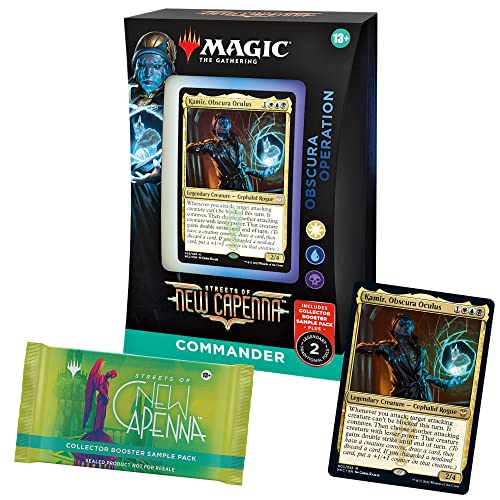 Magic: The Gathering Streets of New Capenna Commander Deck Obscura Operation + Collector Booster Sample Pack von Magic The Gathering