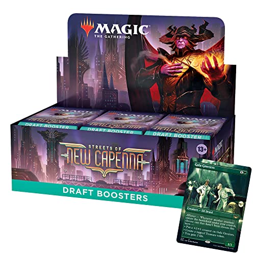 Magic: The Gathering - Streets of New Capenna Draft Booster Displaybox mit 36 Packungen von Magic The Gathering