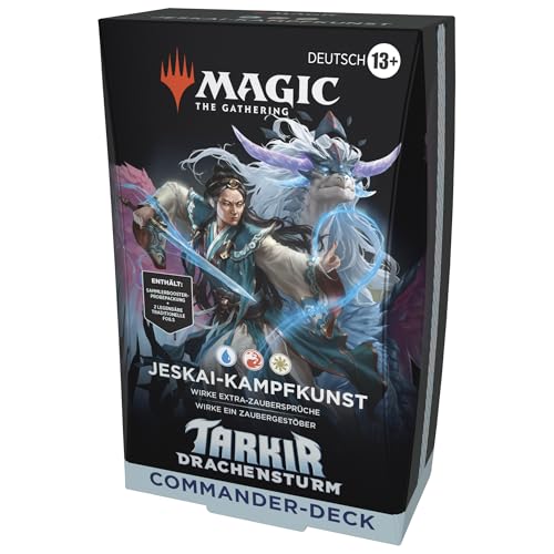 Magic: The Gathering Tarkir: Drachensturm Commander-Deck – Jeskai-Kampfkunst (Deutsche Version) von Magic The Gathering