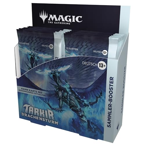 Magic: The Gathering Tarkir: Drachensturm – Sammler-Booster-Display (Deutsche Version), Vielfarbig von Magic The Gathering