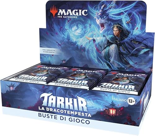 Magic: The Gathering Tarkir: La Dracotempesta – Packung mit Booster-Packs (italienische Version) von Magic The Gathering
