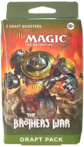 Magic: The Gathering The Brothers’ War 3-Booster Draft Pack (Englische Version) von Magic The Gathering