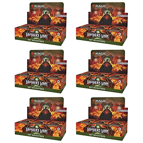 Magic: The Gathering The Brothers’ War Case of 6 Set Booster Boxes von Magic The Gathering