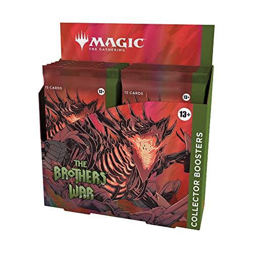 Magic: The Gathering The Brothers’ War Collector Booster Box | 12 Packs (180 Magic Cards) von Magic The Gathering