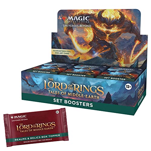 Magic: The Gathering The Lord of The Rings: Tales of Middle-Earth Set Booster Box - 30 Packs (360 Magic Cards) von Magic The Gathering