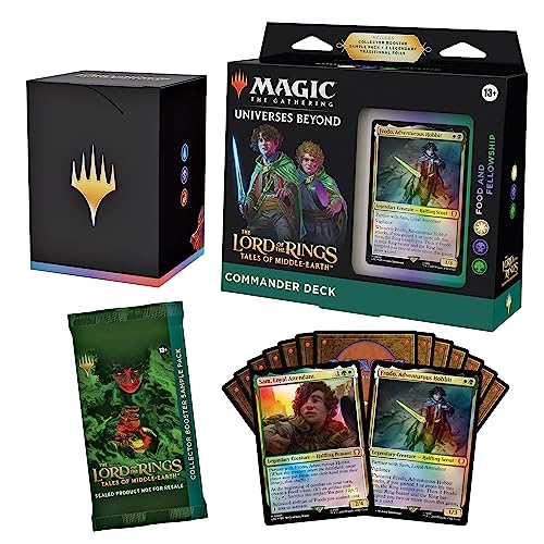 Magic: The Gathering The Lord of the Rings: Tales of Middle-earth Commander Deck 2 + Collector Booster Sample Pack (Englische Version) von Magic The Gathering