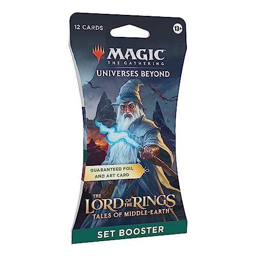 Magic: The Gathering The Lord of the Rings: Tales of Middle-earth Set Booster | 12 Magic Cards (Englische Version) von Magic The Gathering