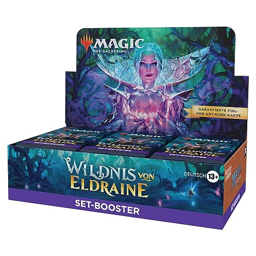 Magic: The Gathering Wildnis von Eldraine Set-Booster-Display – 30 Booster (360 Magic-Karten) (Deutsche Version) von Magic The Gathering