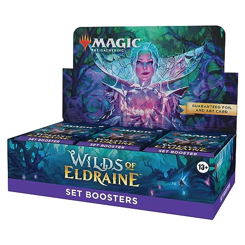 Magic: The Gathering Wildnis von Eldraine Set-Booster-Display – 30 Booster (360 Magic-Karten) (Englische Version) von Magic The Gathering