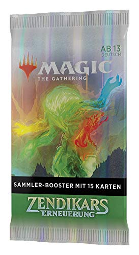 Magic: The Gathering Zendikars Erneuerung Sammler-Boosterpackung, 15 Karten (Deutsche Version) von Magic The Gathering