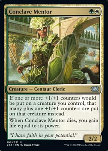Magic: the Gathering - Conclave Mentor (195) - Double Masters 2022 von Magic The Gathering
